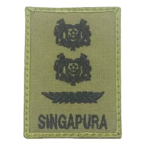 MINI SAF RANK PATCH - SLTC (OLIVE GREEN)